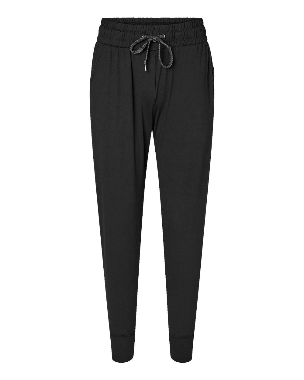 Women's Eco Revive™ Ventura Soft Knit Joggers - Front - B23364502 - Black
