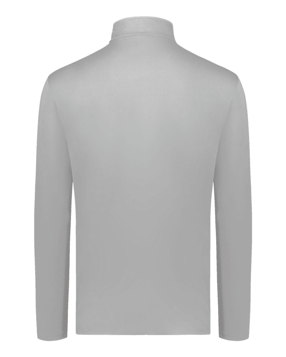 Men's CoolCore® Quarter-Zip Pullover - Back - B25164023 - Athletic Grey