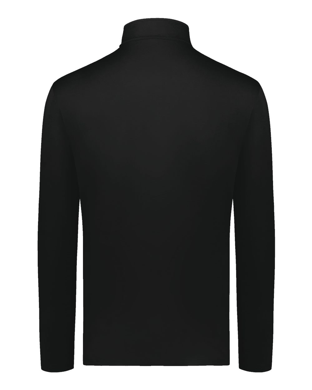 Men's CoolCore® Quarter-Zip Pullover - Back - B25164503 - Black