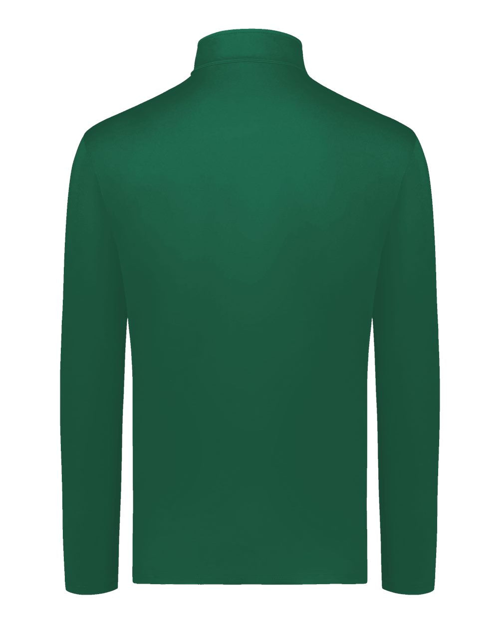 Men's CoolCore® Quarter-Zip Pullover - Back - B25164543 - Dark Green