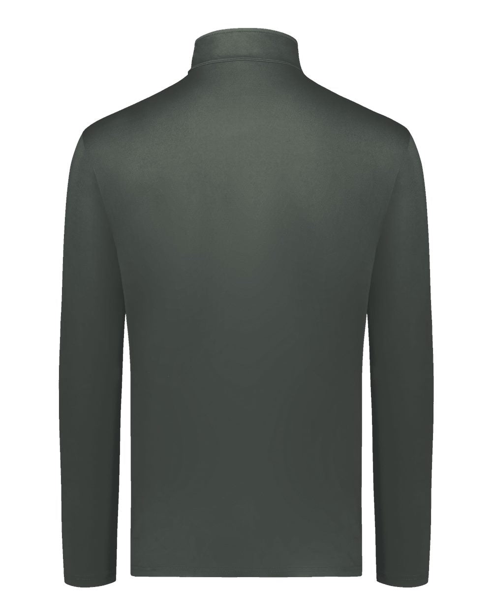 Men's CoolCore® Quarter-Zip Pullover - Back - B25164643 - Olive