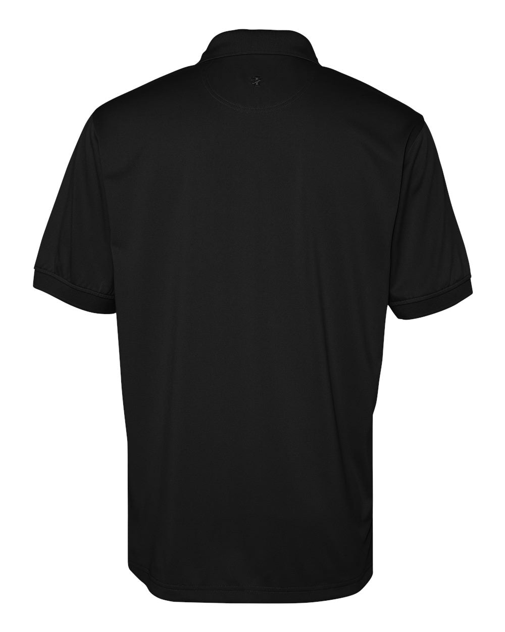 Men's Classic Jersey Sport Shirt - Back - B54198503 - Black