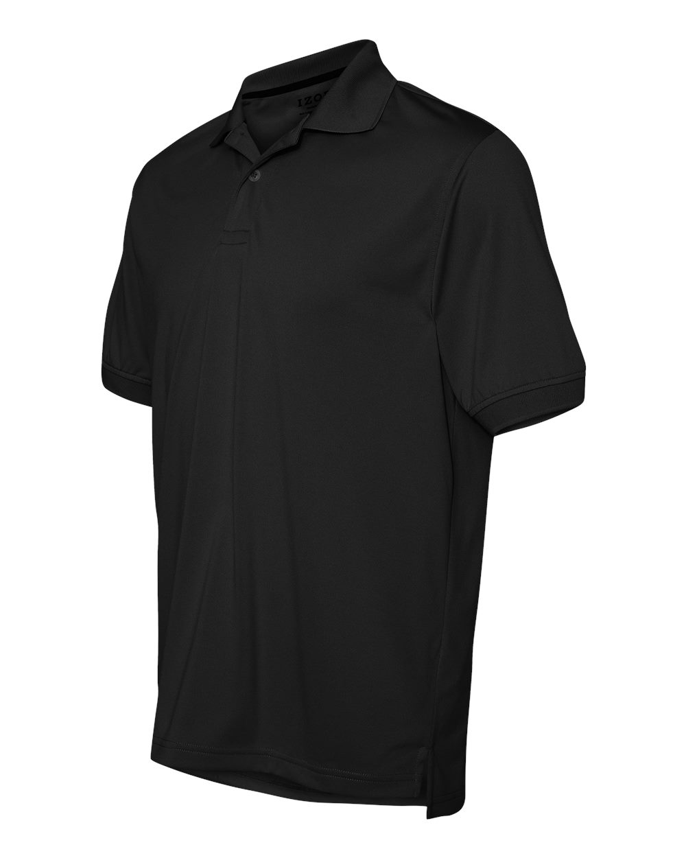 Men's Classic Jersey Sport Shirt - Side - B54198503 - Black