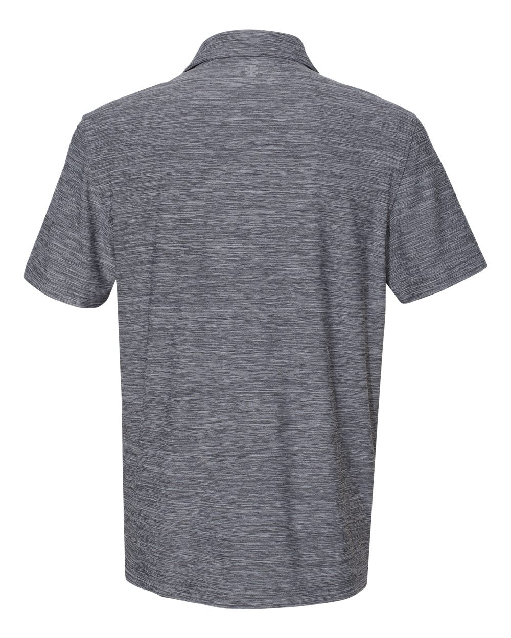 Men's Space-Dyed Polo - Back - B13098093 - Asphalt