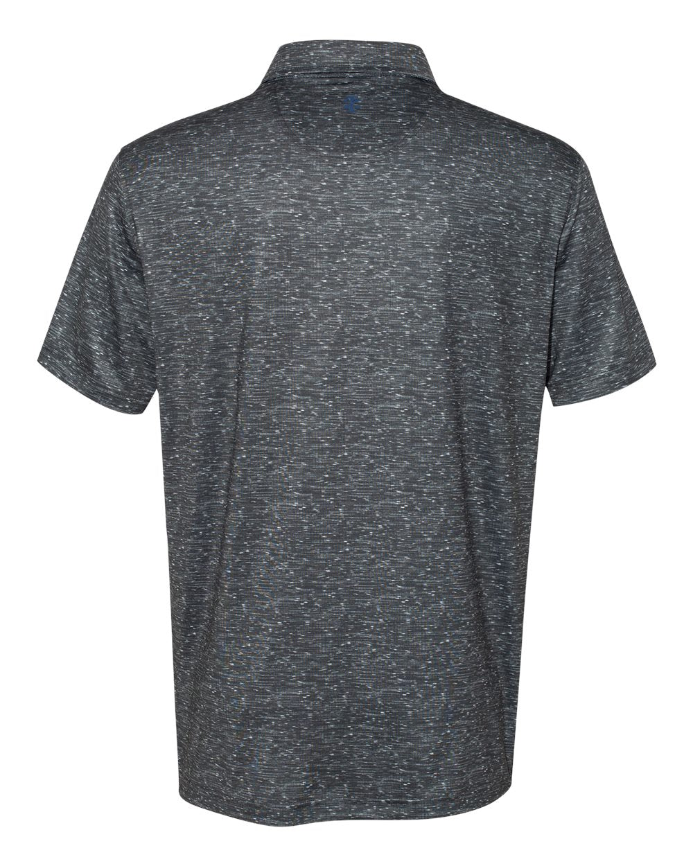 Men's Sublimated Confetti Polo - Back - B13698093 - Asphalt