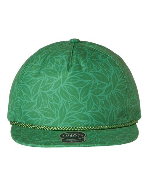 The Aloha Rope Cap - Front - B59795140 - Green Floral