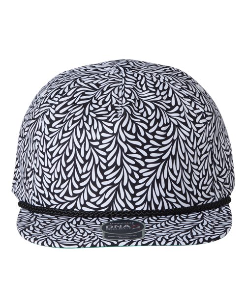 The Aloha Rope Cap - Front - B59795150 - Throwback Black