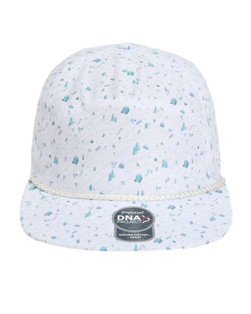 The Aloha Rope Cap - Front - B59795190 - Winter Blue