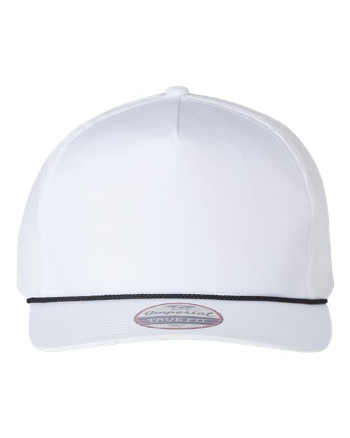 The Barnes Cap - Front - B58895000 - White/ Black