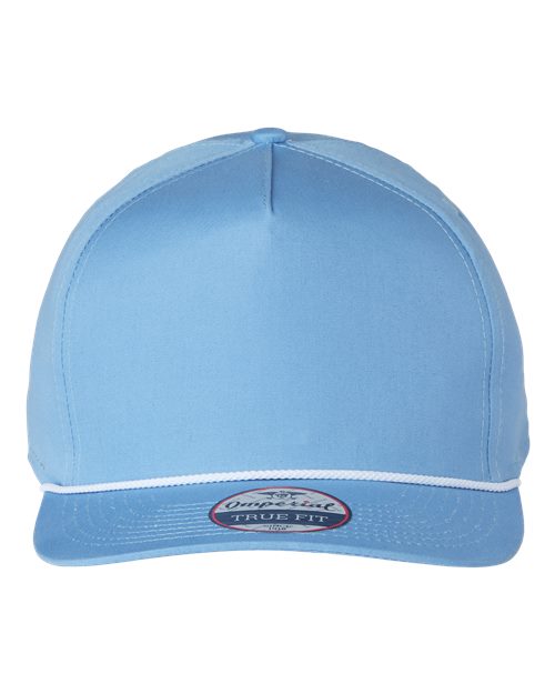 The Barnes Cap - Front - B58895250 - Powder Blue/ White
