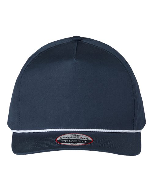 The Barnes Cap - Front - B58895650 - Navy/ White