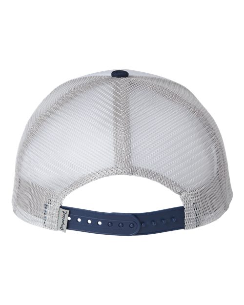 North Country Trucker Cap - Back - B90995140 - White/ Navy/ Grey