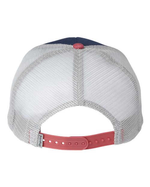 North Country Trucker Cap - Back - B90995750 - Royal/ Nantucket/ Grey