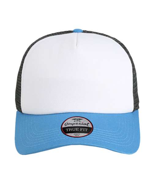 North Country Trucker Cap - Front - B90995130 - White/ Nassau/ Charcoal