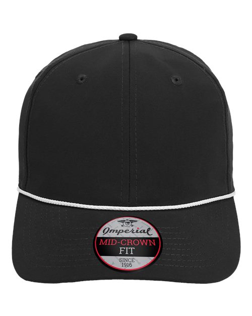 The Wingman Cap - Front - B06595500 - Black/ White