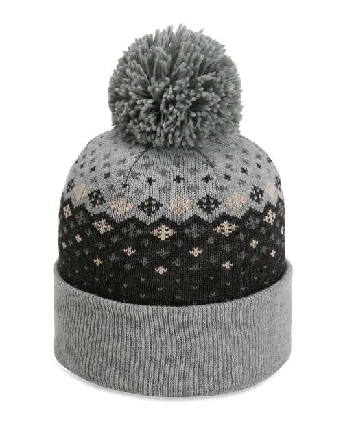 The Baniff Cuffed Beanie - Front - B11495020 - Ash
