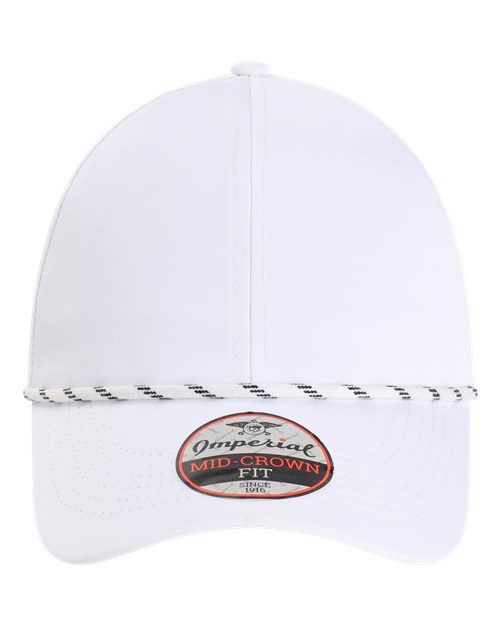 The Habanero Performance Rope Cap - Front - B11595000 - White