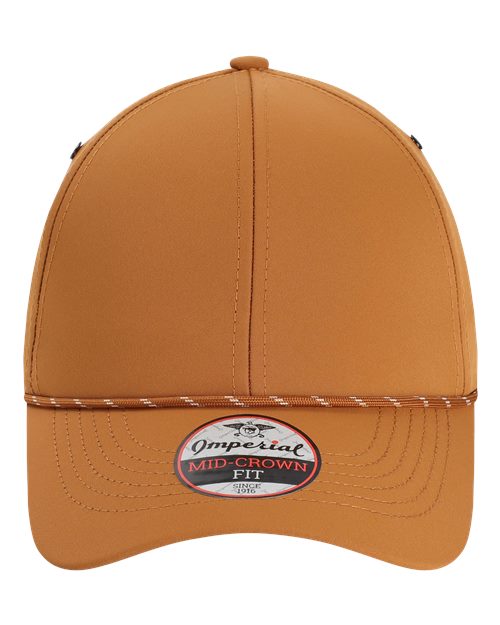 The Habanero Performance Rope Cap - Front - B11595600 - Buckthorn Brown