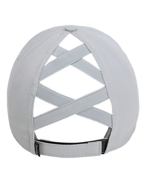 The Hinsen Women's Performance Ponytail Cap - Back - B11695090 - Fog