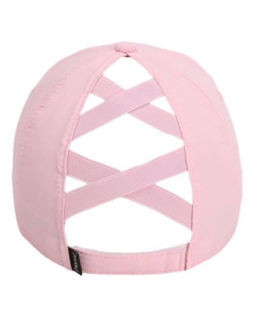 The Hinsen Women's Performance Ponytail Cap - Back - B11695300 - Light Pink