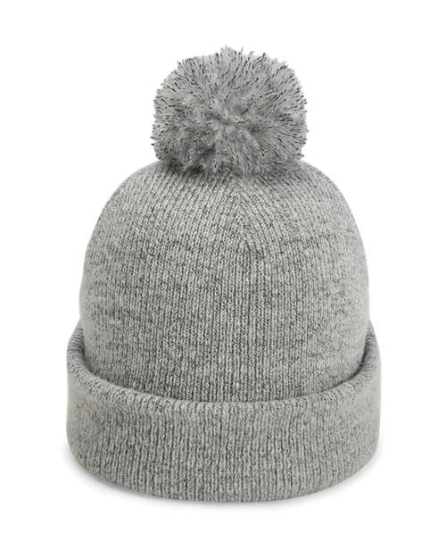 The Mammoth Cuffed Beanie - Front - B11995090 - Light Grey