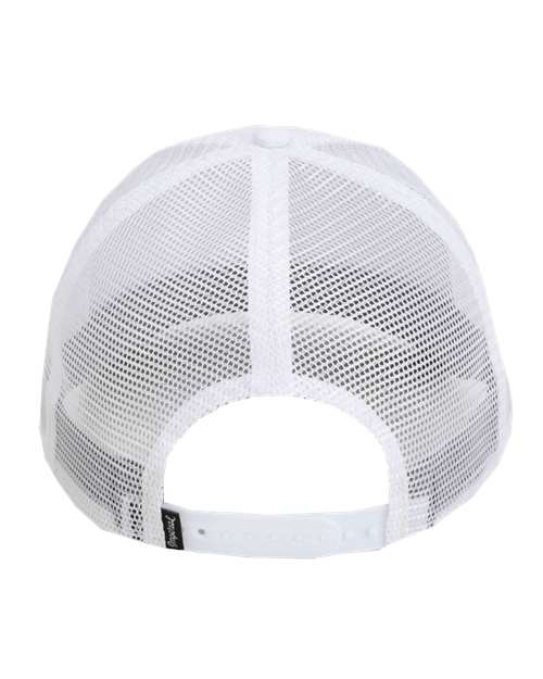 The Night Owl Performance Rope Cap - Back - B12395000 - White/ White