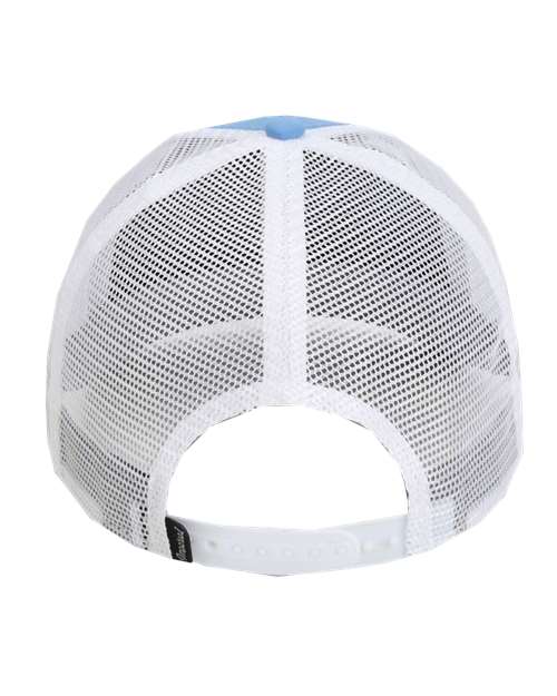 The Night Owl Performance Rope Cap - Back - B12395250 - Powder Blue/ White