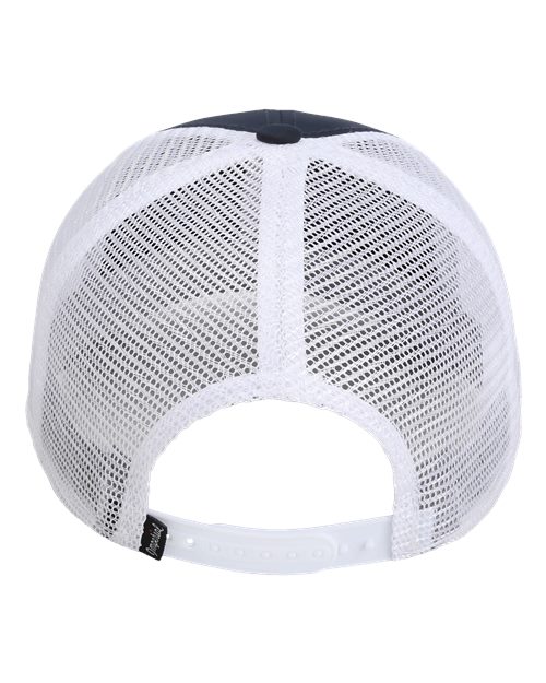 The Night Owl Performance Rope Cap - Back - B12395650 - Navy/ White