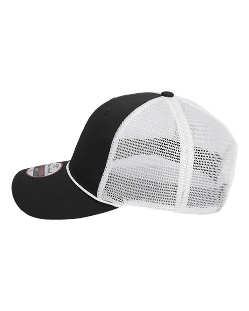 The Night Owl Performance Rope Cap - DirectSide - B12395500 - Black/ White