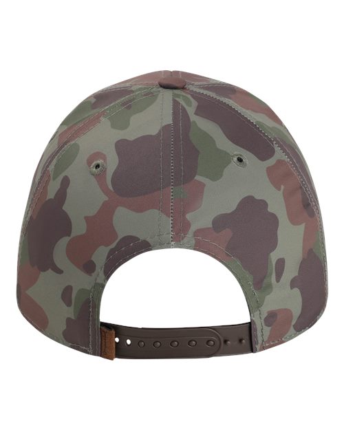 The Outtasite Cap - Back - B22495100 - Frog Skin Camo/ Green