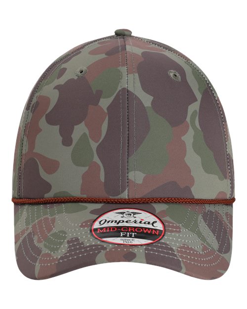 The Outtasite Cap - Front - B22495100 - Frog Skin Camo/ Green