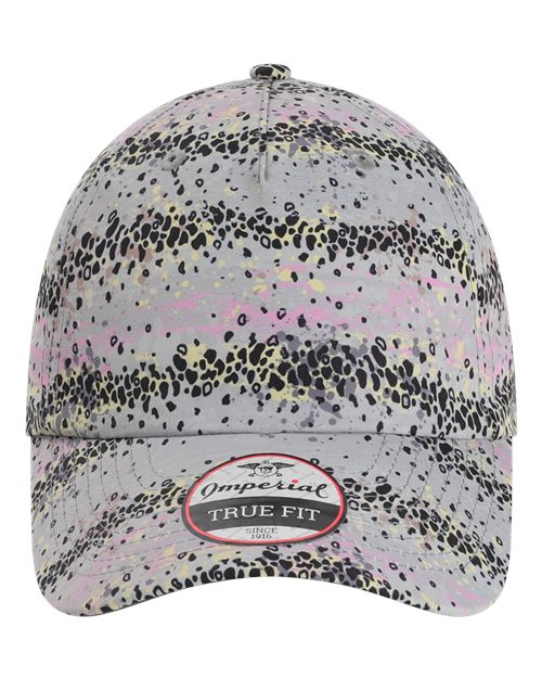 The Easy Read Cap - Front - B22595590 - Trout Spots/ Grey