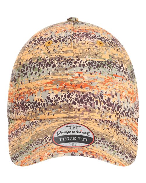 The Easy Read Cap - Front - B22595600 - Trout Spots/ Brown