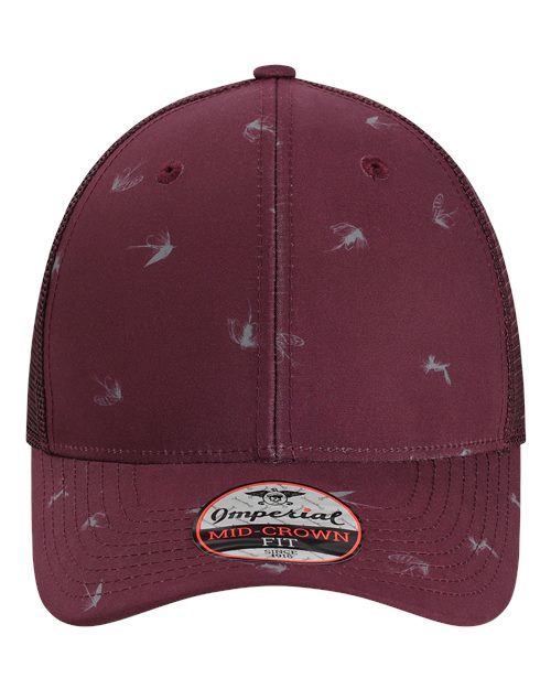 The Passenger Side Cap - Front - B22695530 - Maroon