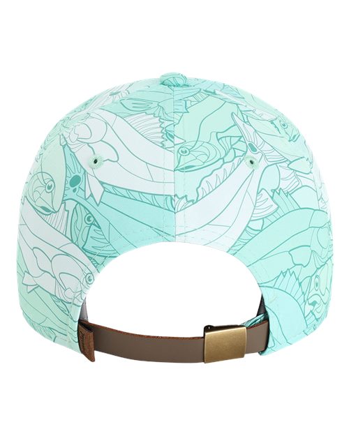 The Golden Hour Cap - Back - B22795170 - Aqua