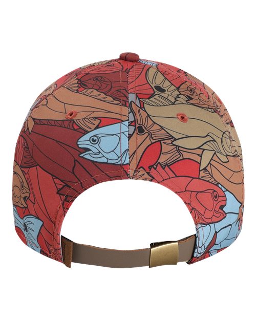 The Golden Hour Cap - Back - B22795700 - Red/ Tan