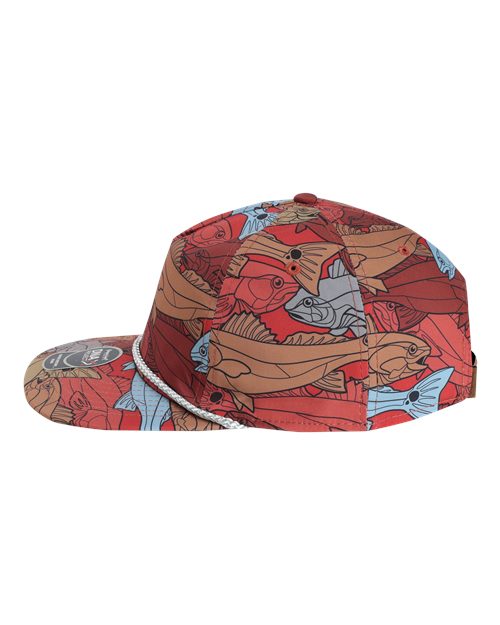 The Golden Hour Cap - DirectSide - B22795700 - Red/ Tan
