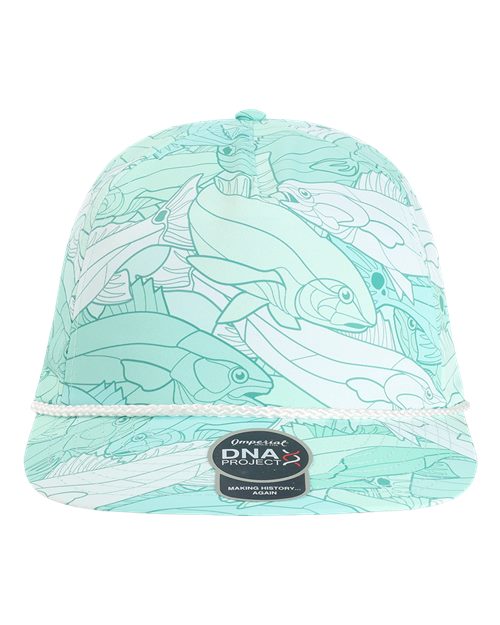 The Golden Hour Cap - Front - B22795170 - Aqua