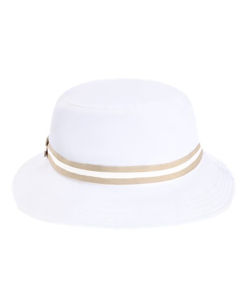 The Oxford Performance Bucket - Back - B25695110 - White/ Khaki