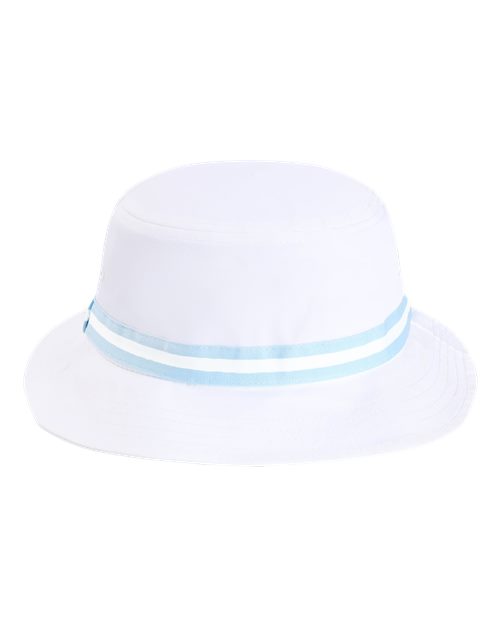 The Oxford Performance Bucket - Back - B25695120 - White/ Light Blue