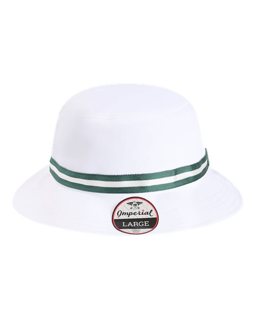 The Oxford Performance Bucket - Front - B25695100 - White/ Green