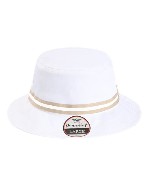 The Oxford Performance Bucket - Front - B25695110 - White/ Khaki