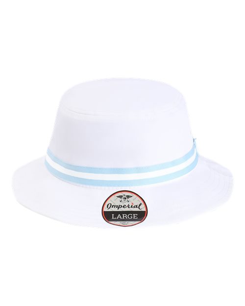 The Oxford Performance Bucket - Front - B25695120 - White/ Light Blue
