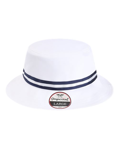 The Oxford Performance Bucket - Front - B25695140 - White/ Navy