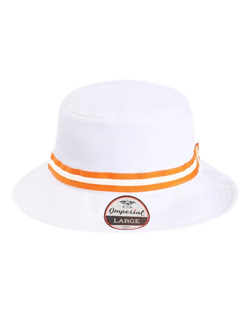 The Oxford Performance Bucket - Front - B25695160 - White/ Orange