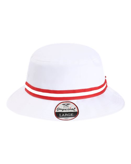 The Oxford Performance Bucket - Front - B25695170 - White/ Red