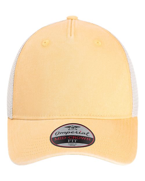 The Gambit Mesh Back Cap - Front - B34895660 - Apricot/ Stone
