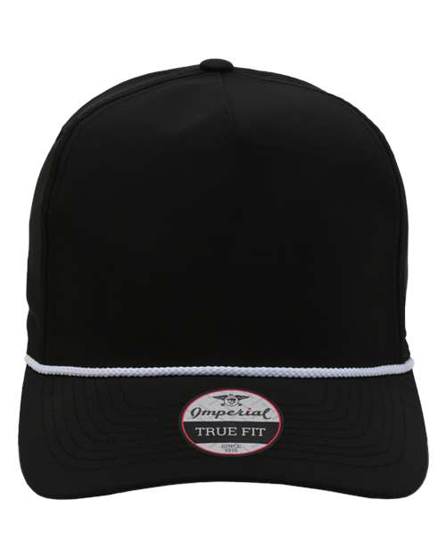 The Wrightson Cap - Front - B51195020 - Black/ White