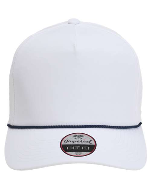The Wrightson Cap - Front - B51195100 - White/ Navy