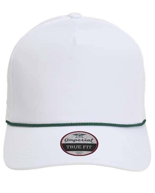 The Wrightson Cap - Front - B51195540 - White/ Dark Green